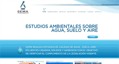 Desktop Screenshot of gemaambiental.com.ar